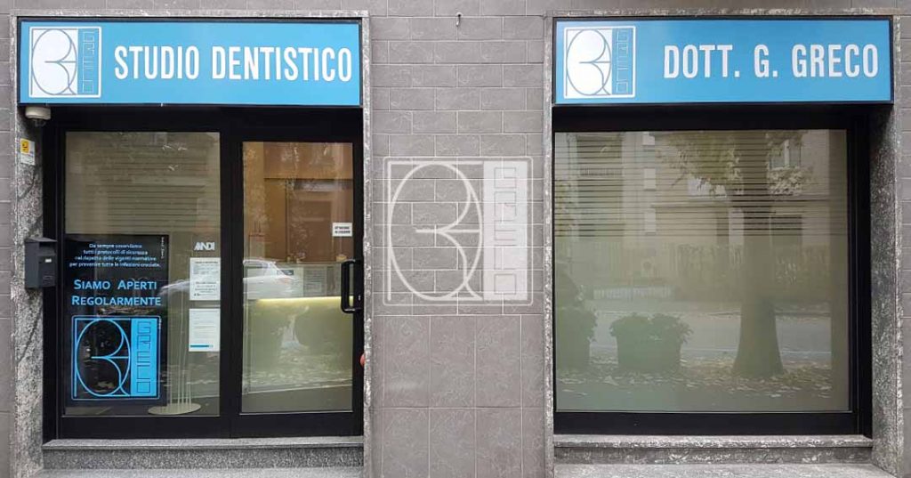 Dentista Como Studio Dentistico Dott. Greco Vetrina